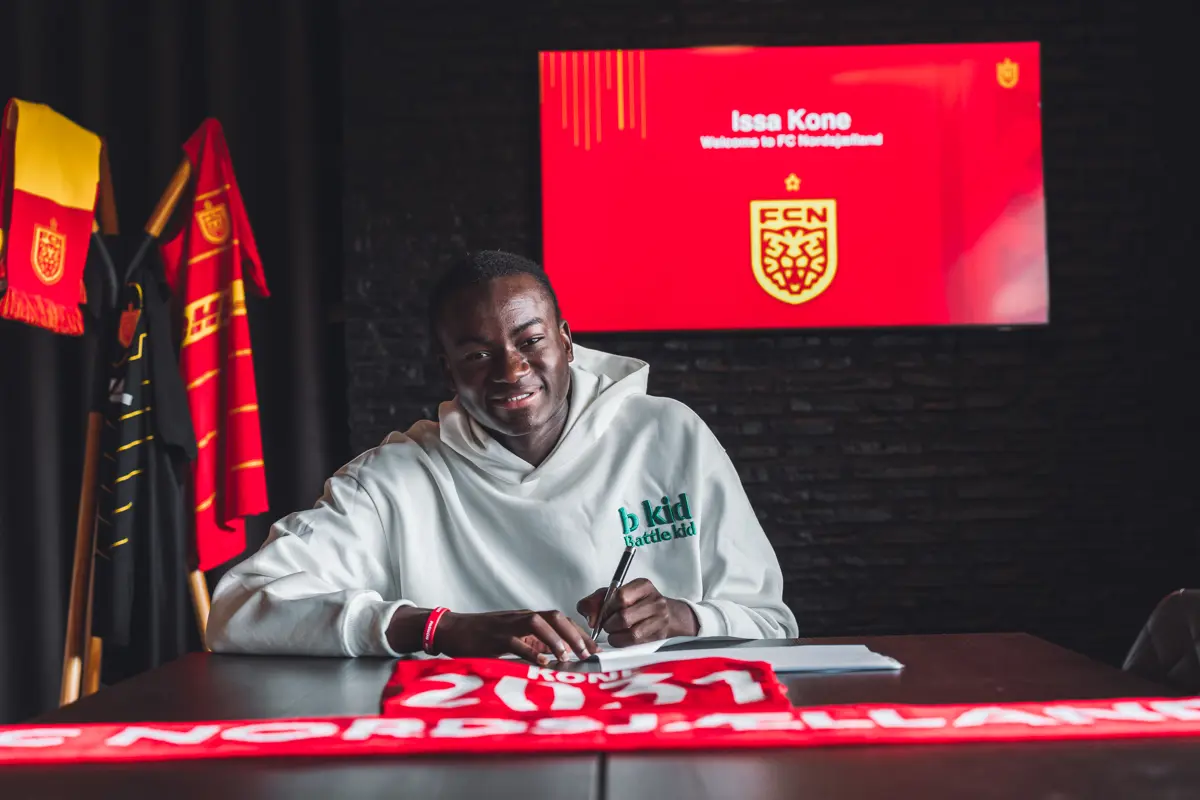 FC Nordsjælland laver lang aftale med Issa Kone